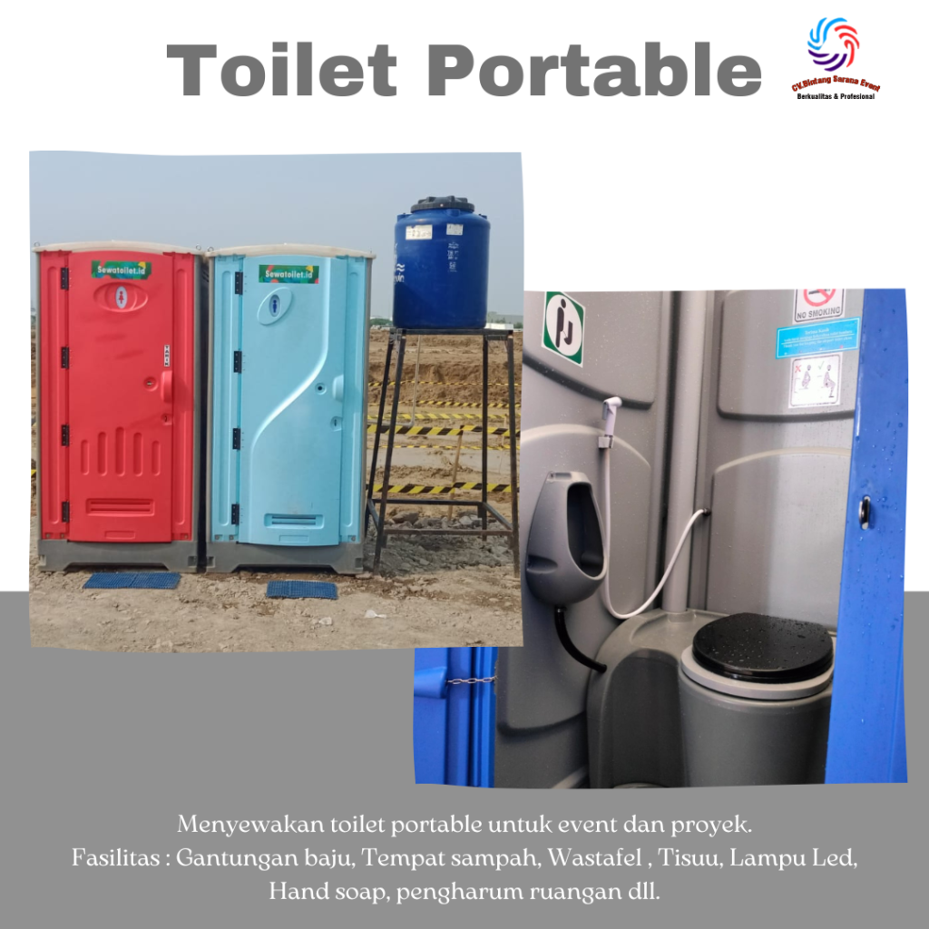 Sewa Toilet Portable Standar - VIP Depok Raya