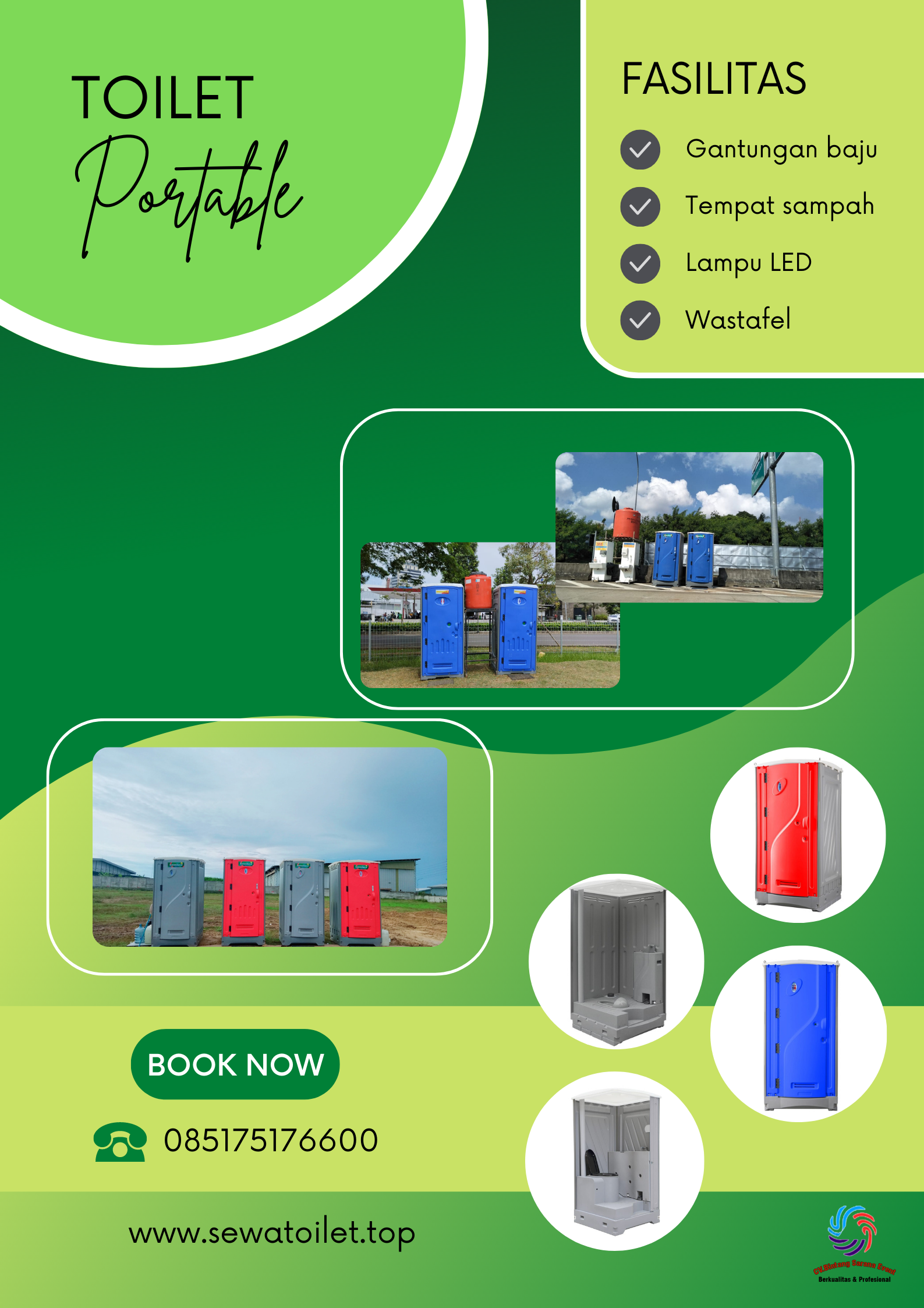 Layanan Sewa Toilet Portable Outdoor