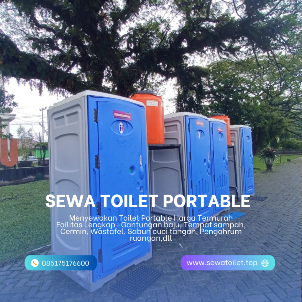 Disewakan Toilet Portable Harian Tambora Jakarta Barat