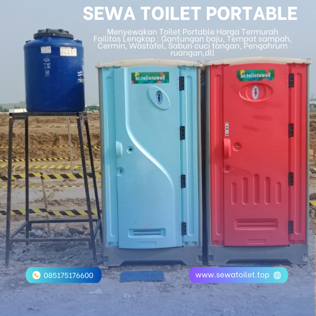 Disewakan Toilet Portable Harian Tambora Jakarta Barat