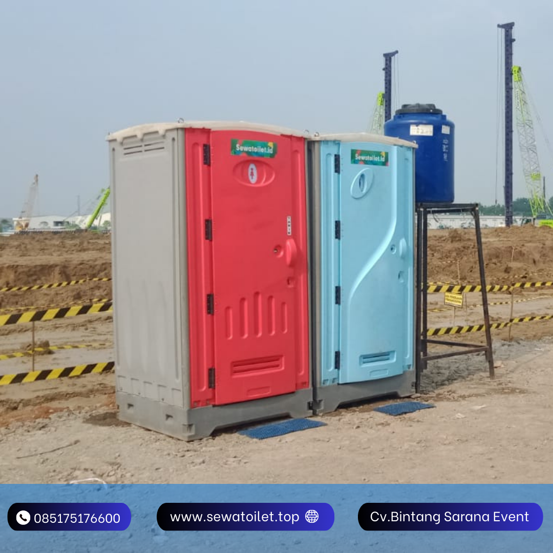 Sewa Toilet Portable Harian Bulanan Jakarta