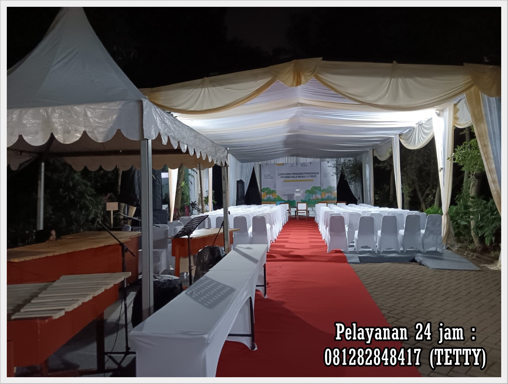 Sewa Tenda Gondangdia Menteng Jakarta Pusat