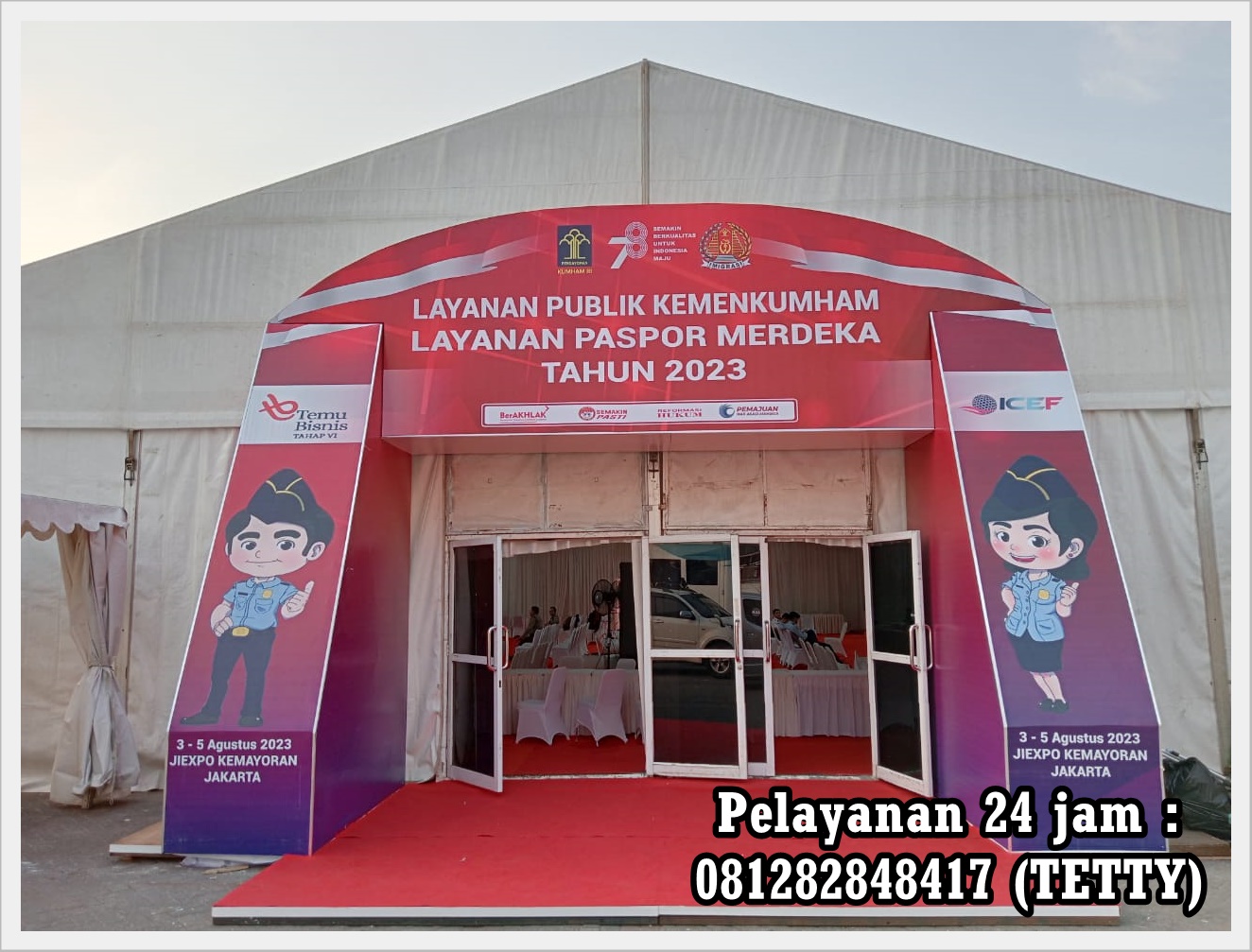 Sewa Tenda Kemayoran Jakarta Pusat