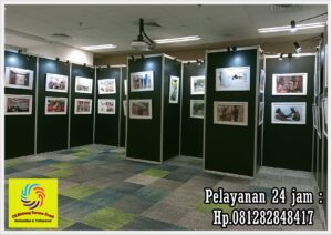 Sewa Partisi Pameran Foto Kawasan Industri Kujang Cikampek Karawang