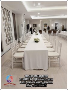 Sewa Kursi Tiffany Kayu Putih Elegan Sawangan Depok Sewa Kursi Tiffany Kayu Putih Elegan Sawangan Depok