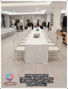 Sewa Kursi Tiffany Kayu Putih Elegan Sawangan Depok Sewa Kursi Tiffany Kayu Putih Elegan Sawangan Depok