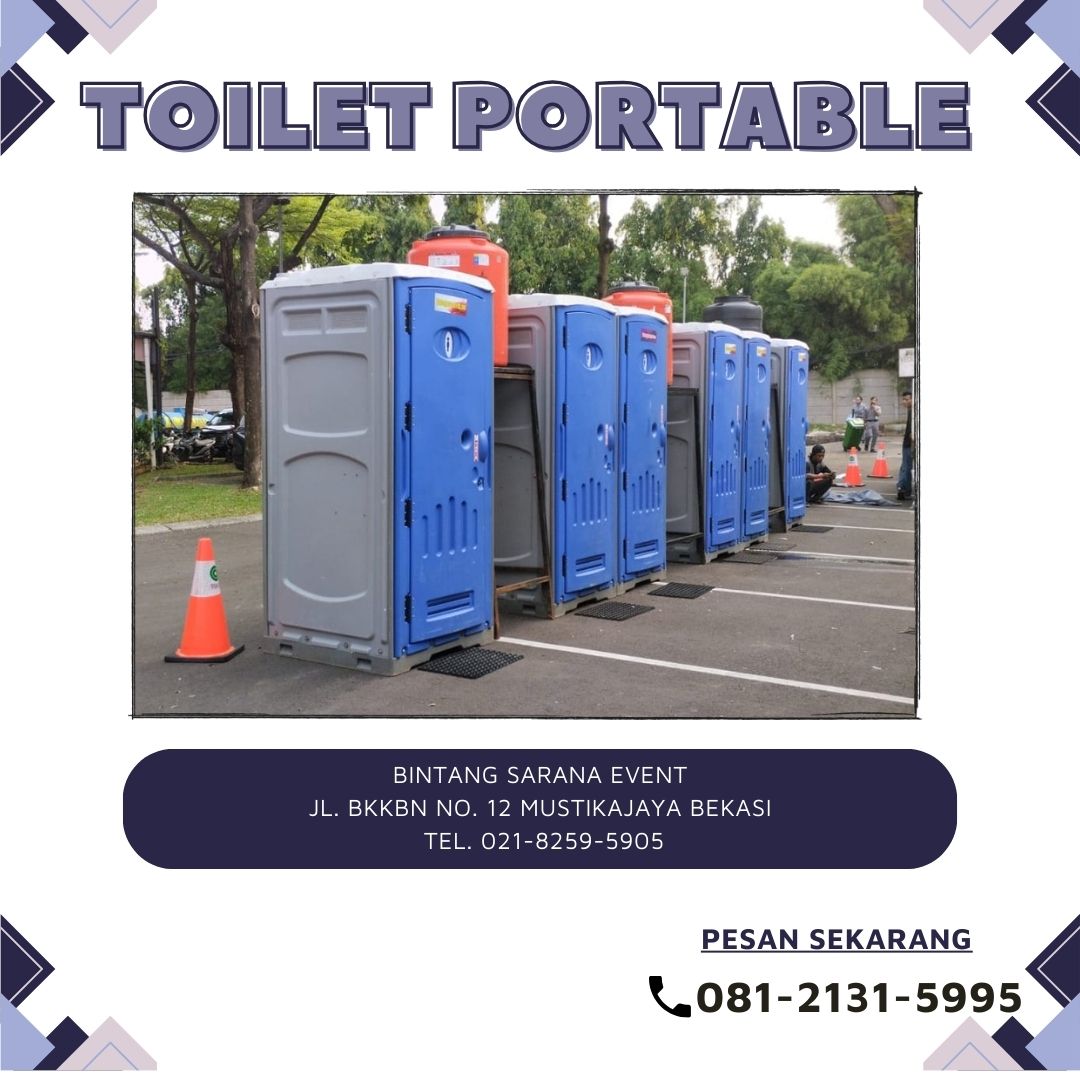 Sewa Toilet Portable Bersih Terawat Di Area Jakarta Barat