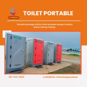 Rental Toilet Portable VIP Di Selong Kebayoran Baru Jakarta Selatan