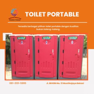 Rental Toilet Portable VIP Di Selong Kebayoran Baru Jakarta Selatan