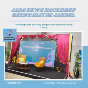 Jasa Sewa Backdrop Berkualitas Jaksel