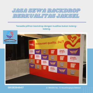 Jasa Sewa Backdrop Berkualitas Jaksel