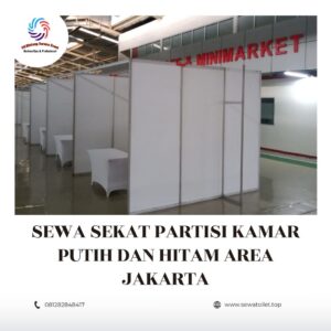 Sewa Sekat Partisi Kamar Putih Dan Hitam Area Jakarta
