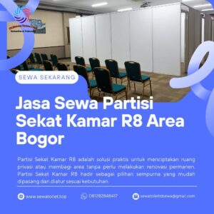 Jasa Sewa Partisi Sekat Kamar R8 Area Bogor