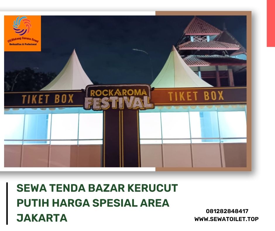 Sewa Tenda Bazar Kerucut Putih Harga Spesial Area Jakarta (2) Sewa Tenda Bazar Kerucut Putih Harga Spesial Area Jakarta