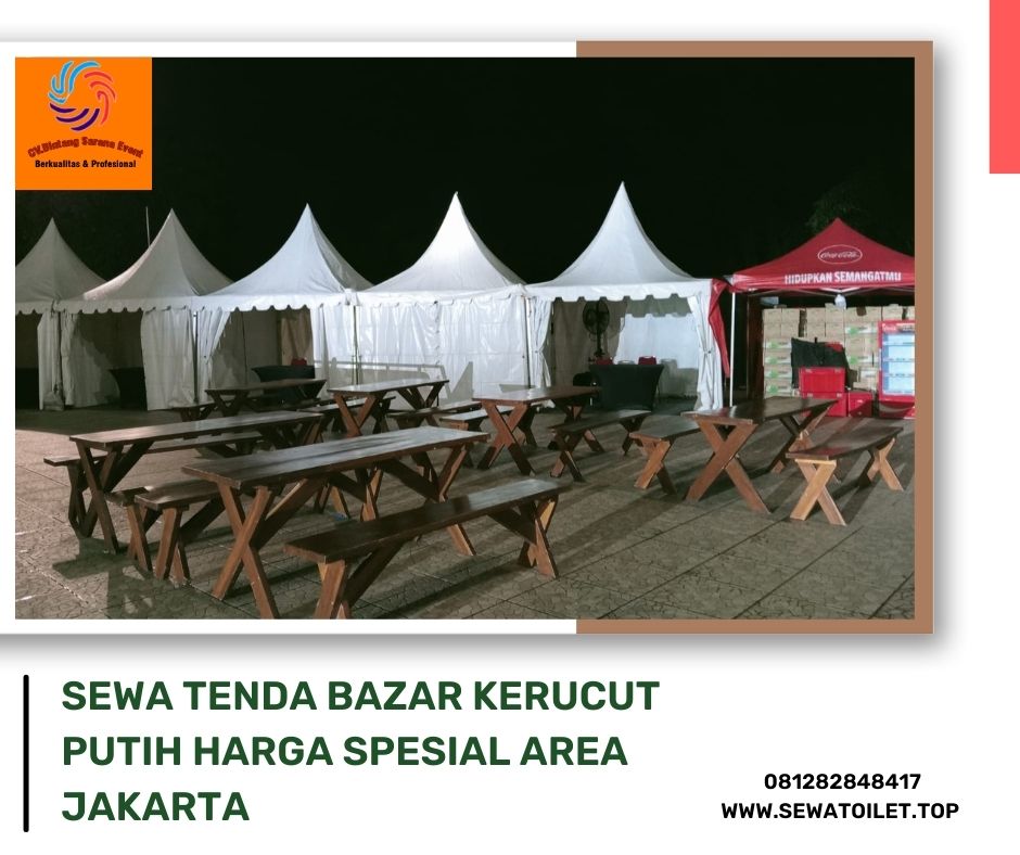 Sewa Tenda Bazar Kerucut Putih Harga Spesial Area Jakarta Sewa Tenda Bazar Kerucut Putih Harga Spesial Area Jakarta