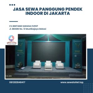 Jasa Sewa Panggung Pendek Indoor di Jakarta