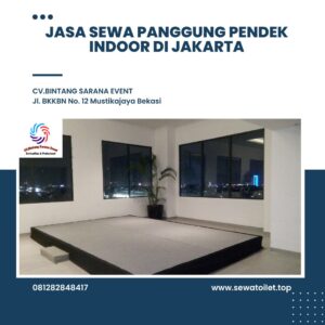 Jasa Sewa Panggung Pendek Indoor di Jakarta
