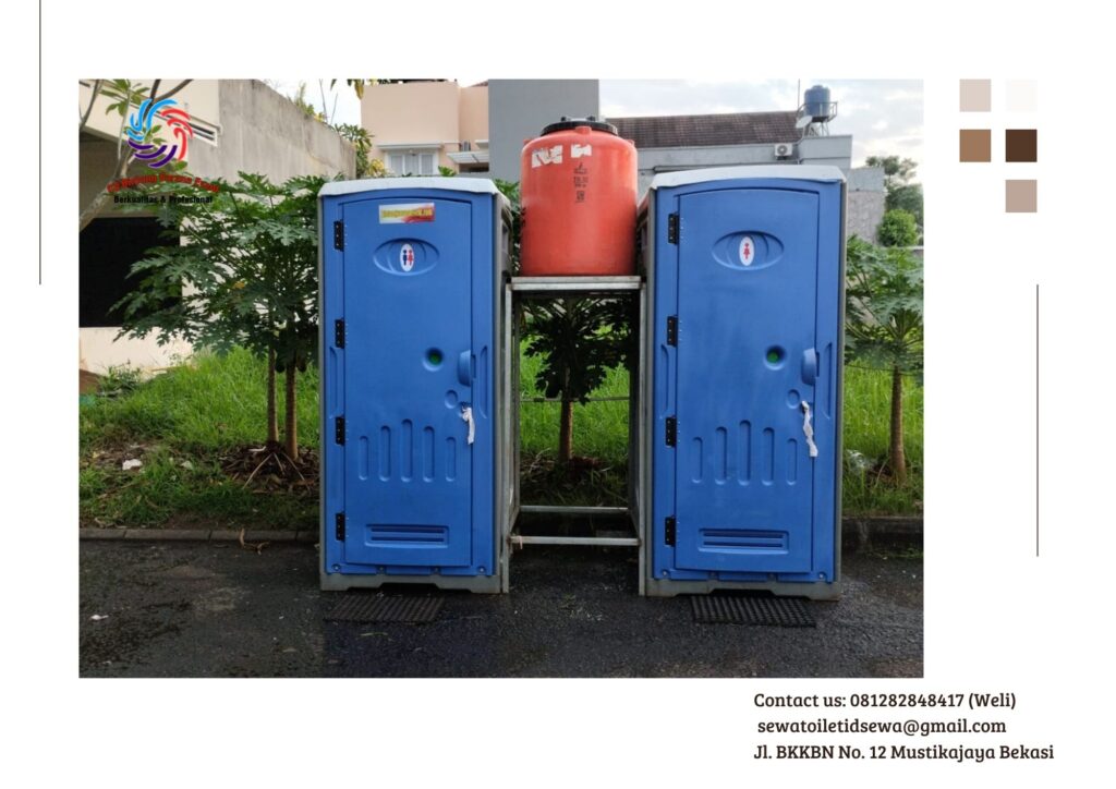 Sewa Toilet Portable Single Cabin Area Bandung