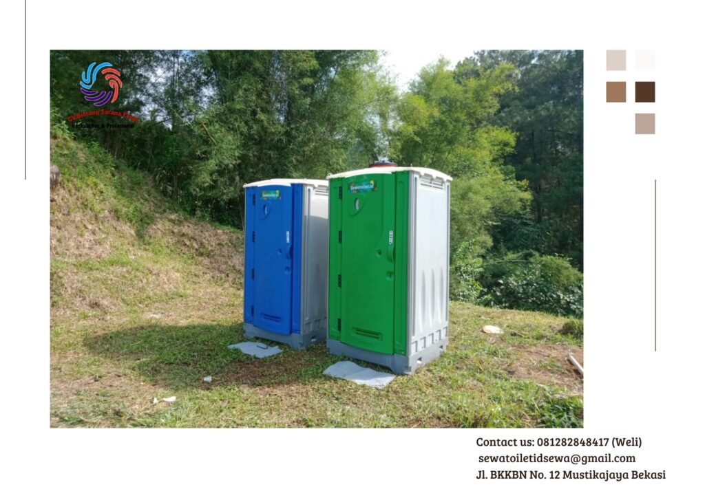 Sewa Toilet Portable Single Cabin Area Bandung
