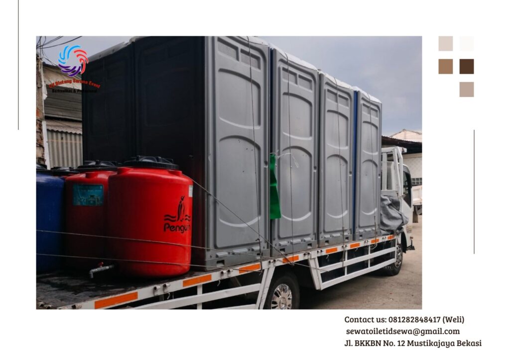 Sewa Toilet Portable Single Cabin Area Bandung