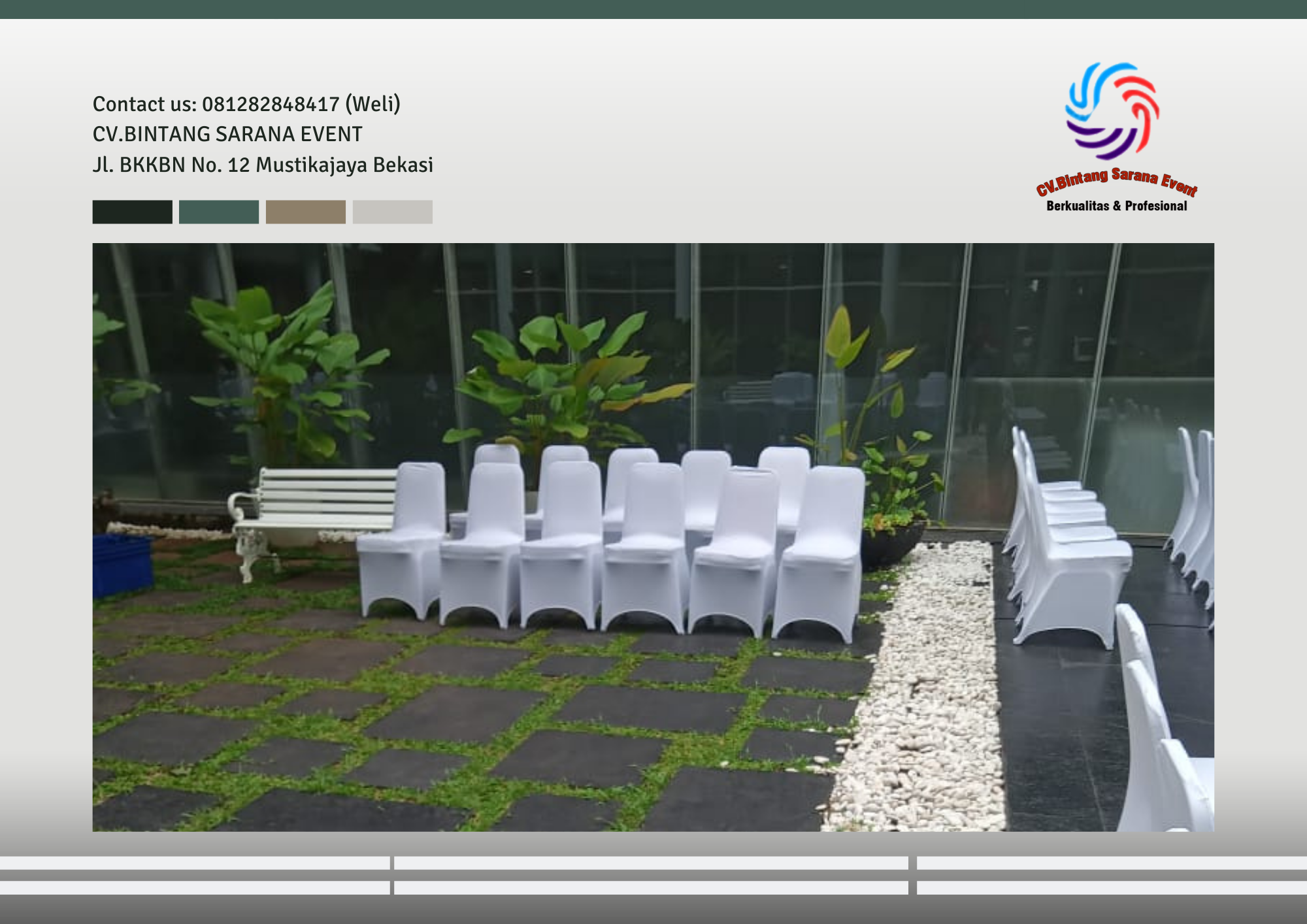 Pusat Sewa Kursi Susun Stainless Type Futura FTR-405 Area Jakarta