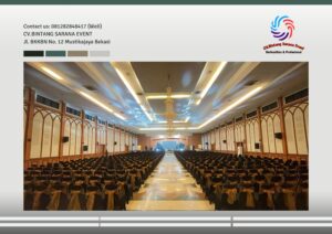 Rental Kursi Futura Cover Ketat Putih Dan Hitam di Jakarta