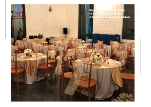 Rental Kursi Tiffany VIP Hitam, Putih, Gold Kayu Area Jakarta