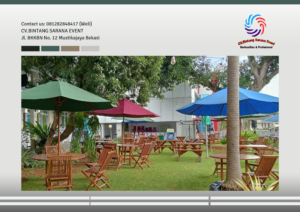 Sewa Meja Kursi Taman Outdoor dan Tenda Parasol Di Jakarta
