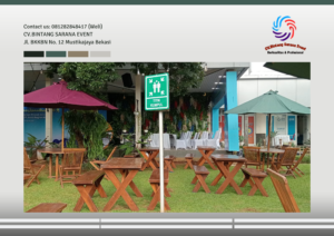 Sewa Meja Kursi Taman Outdoor dan Tenda Parasol Di Jakarta