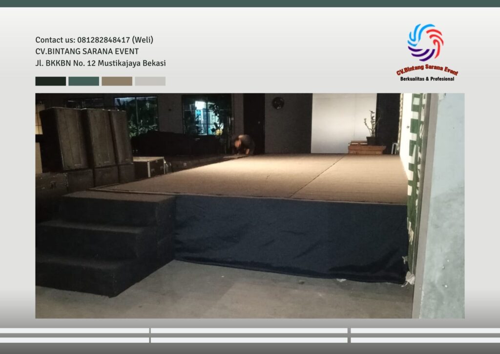 Sewa Panggung Indoor Coffee Break Area Jakarta