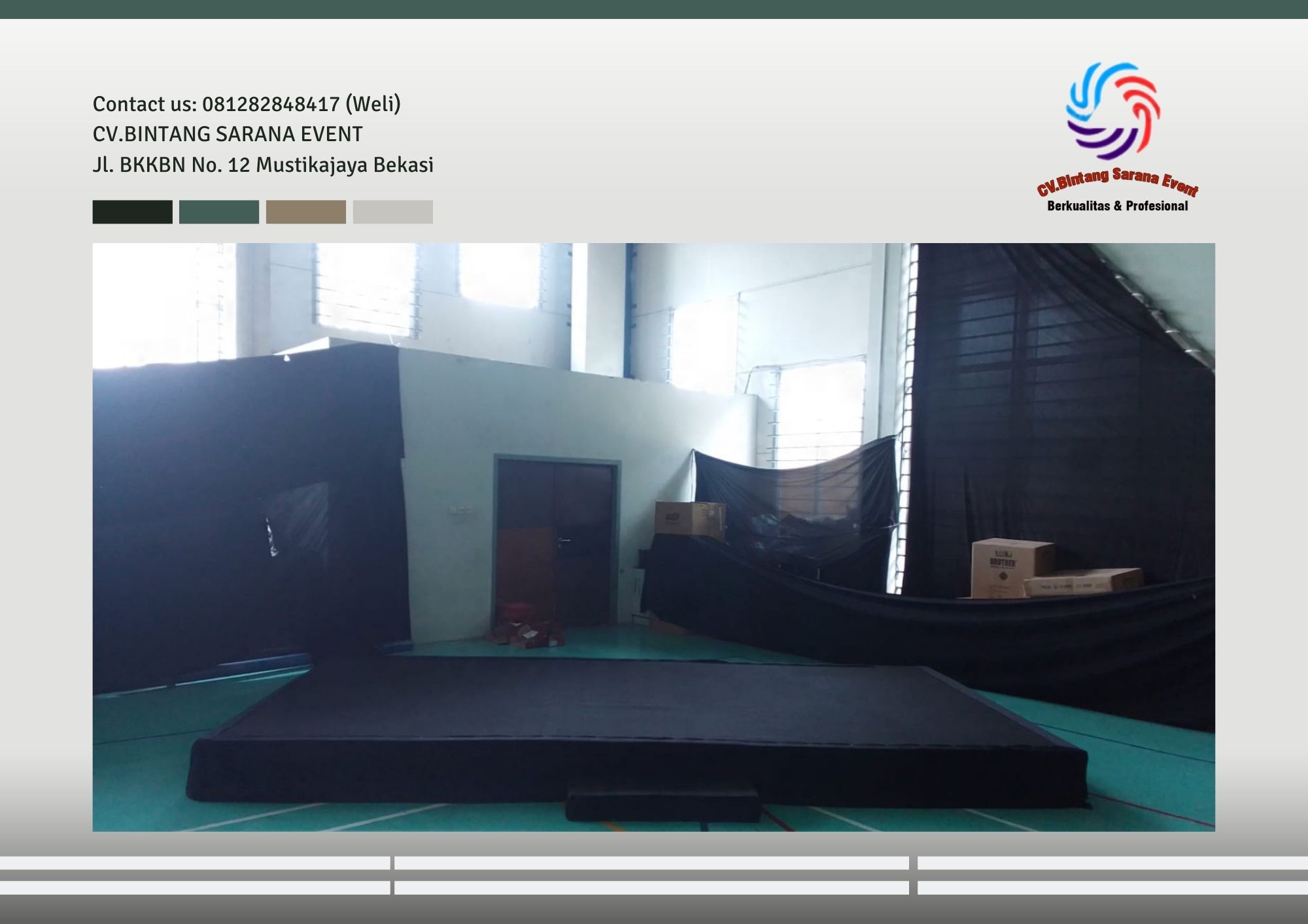 Sewa Panggung Indoor Coffee Break Area Jakarta