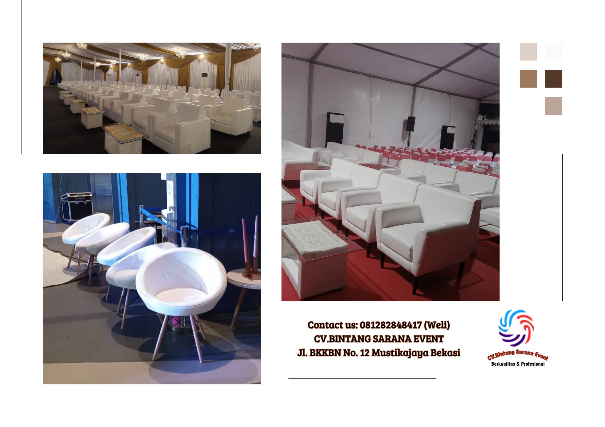 Sewa Sofa Putih Type Queen, Scandinavian Dan Minimalis di Jakarta