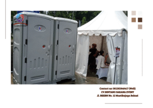 Sewa Toilet Portable Bersih Pelayanan 24 Jam di Jakarta