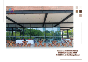 Jasa Sewa Meja Kursi Taman Kayu Outdoor di Jakarta