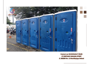 Pusat Sewa Toilet Portable Stok Banyak di Jakarta
