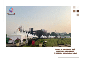 Sewa Tenda Sarnafil Kerucut Daerah Monas Jakarta Pusat