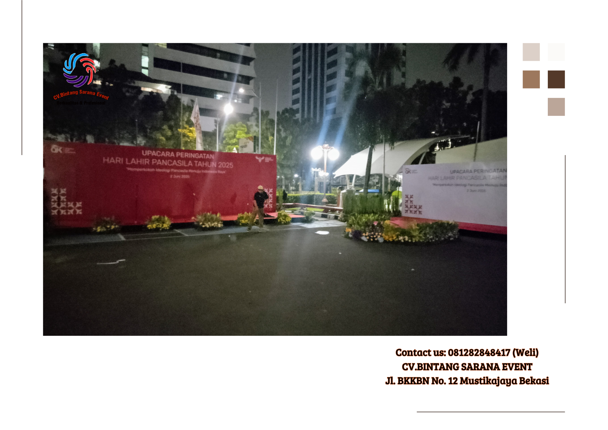 Layanan Sewa Backdrop Profesional Di Jakarta