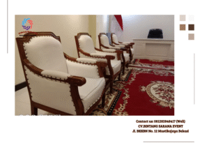 Sewa Arm Chairs VIP Kayu di Jakarta