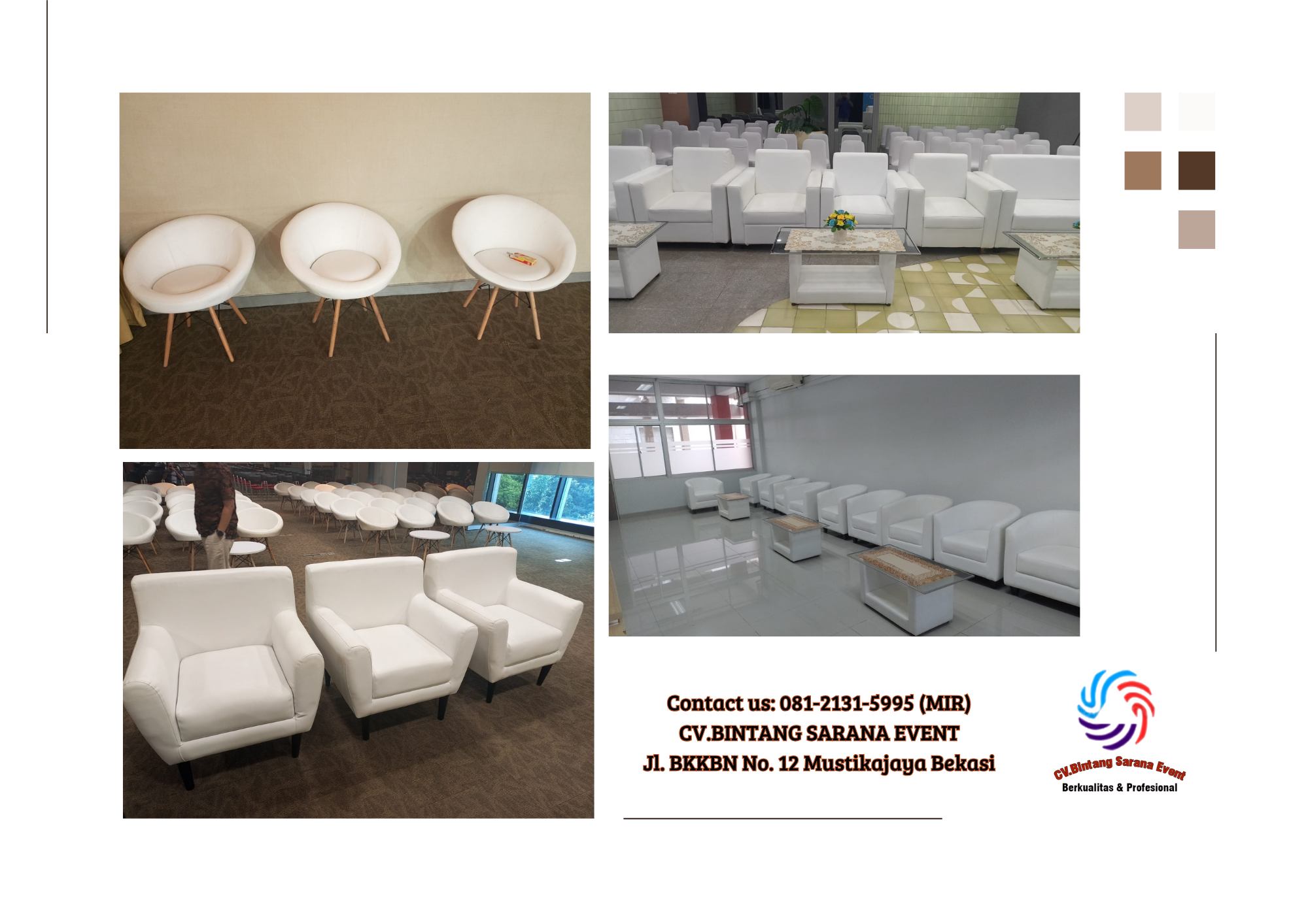 Pusat Sewa Sofa Oval, Scandinavian, Queen Dan Minimalis Kotak Jakarta