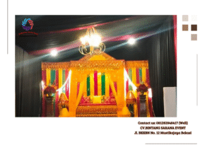 Pusat Sewa Tenda Aneka Dekorasi Serut Plafon Juntai Jakarta