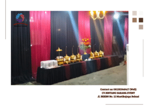 Pusat Sewa Tenda Aneka Dekorasi Serut Plafon Juntai Jakarta