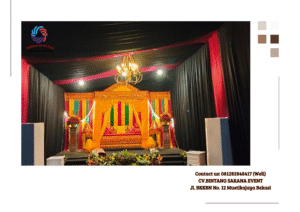Pusat Sewa Tenda Aneka Dekorasi Serut Plafon Juntai Jakarta