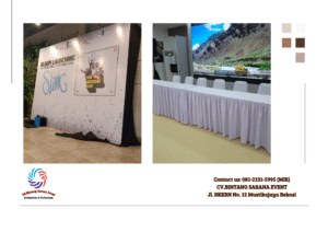 Rental Meja, Kursi, Backdrop, Panggung Jakarta