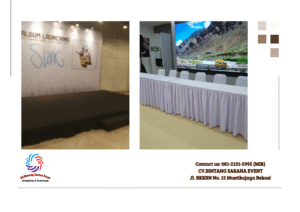 Rental Meja, Kursi, Backdrop, Panggung Jakarta
