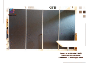 Vendor Sewa Sekat Partisi Hitam Jakarta