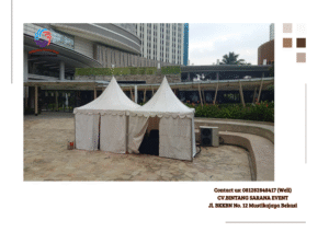 Spesialis Sewa Tenda Sarnafil Ukuran 5x5 M Jakarta