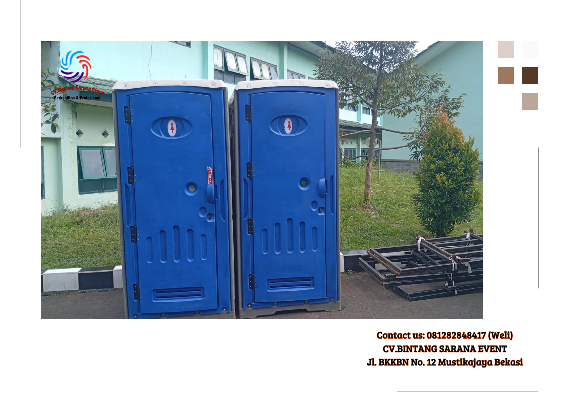 Supplier Toilet Portable Jakarta