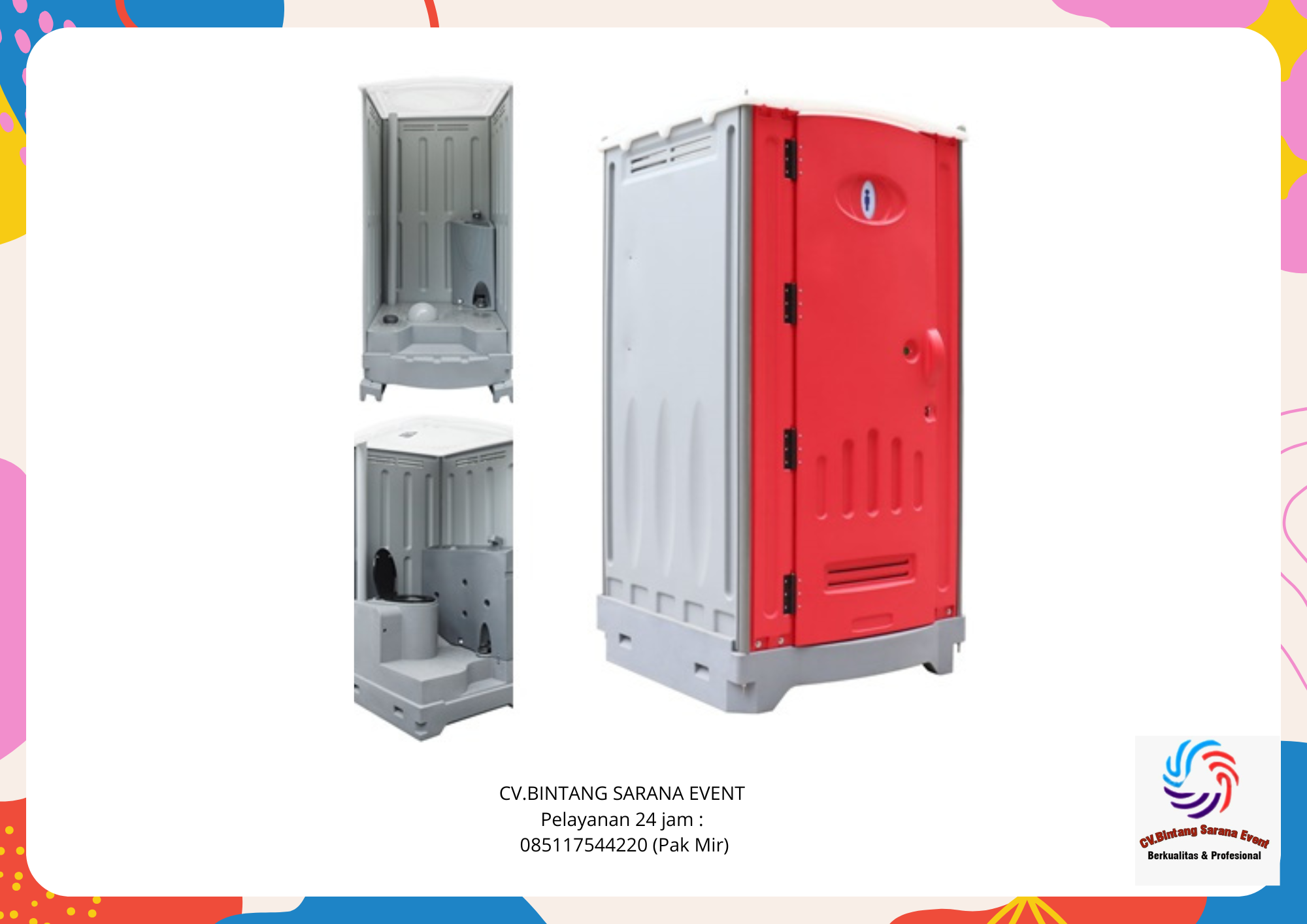 Jual Dan Sewa Toilet Portable Area Bogor