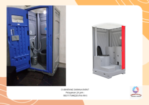 Jual Toilet Portable HDPE Siap Kirim Cirebon