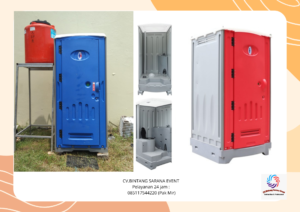 Jual Toilet Portable HDPE Siap Kirim Cirebon